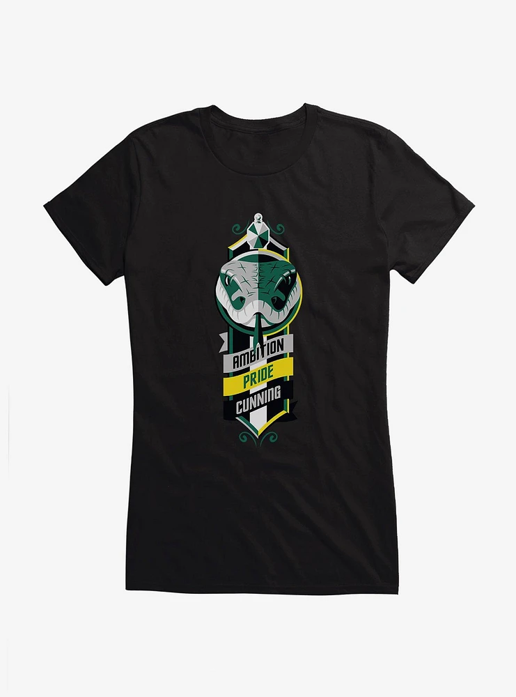 Harry Potter Slytherin Sigil Girls T-Shirt