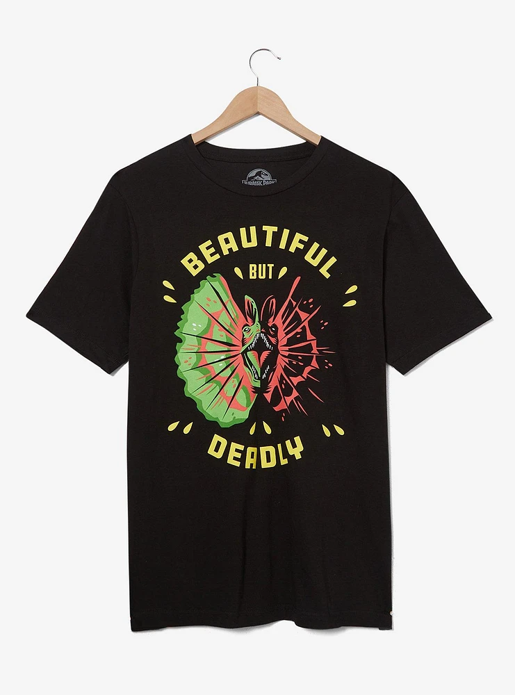 Jurassic Park 30th Anniversary Beautiful but Deadly Fan Art T-Shirt - BoxLunch Exclusive