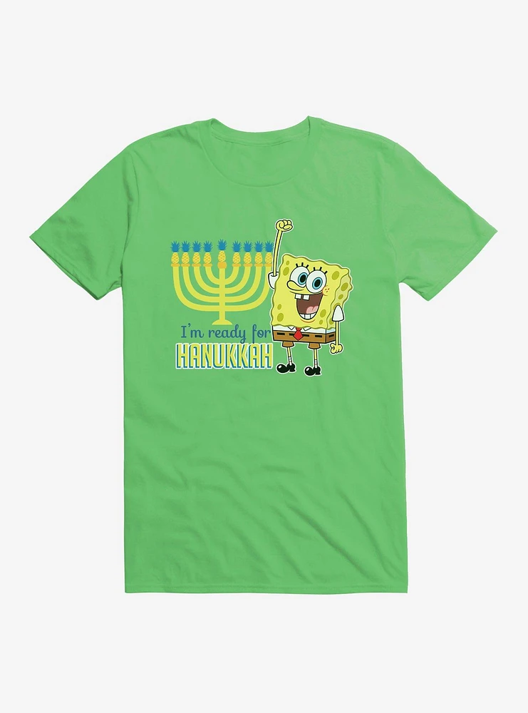 SpongeBob SquarePants I'm Ready For Hanukkah T-Shirt