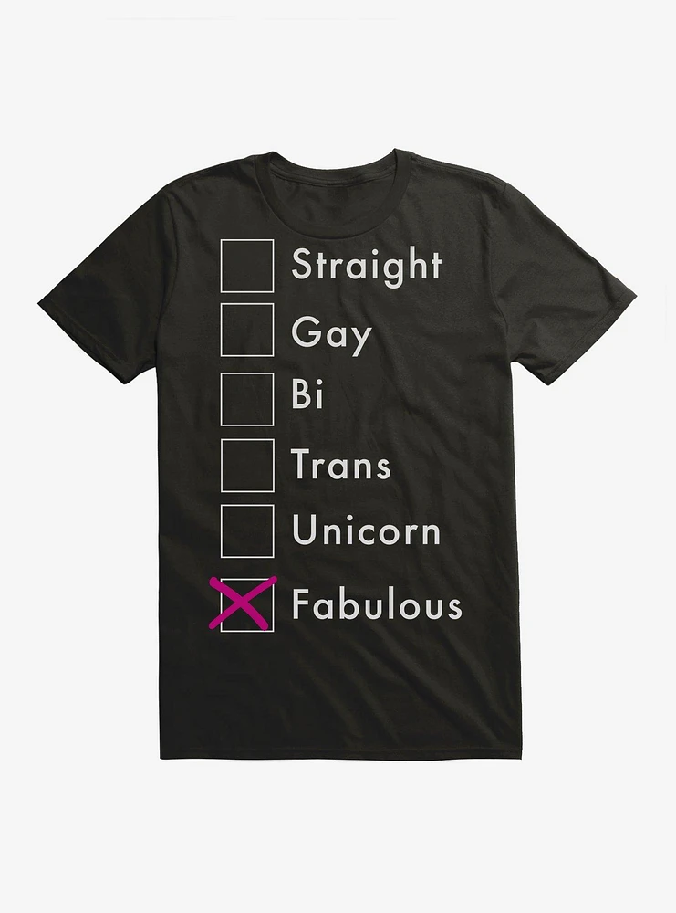 Fabulous Checklist T-Shirt