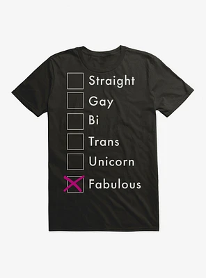 Fabulous Checklist T-Shirt