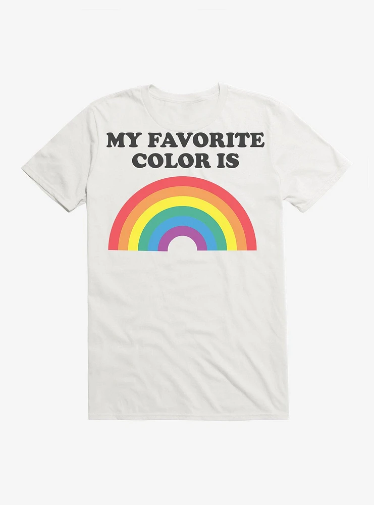 My Favorite Color Is Rainbow T-Shirt