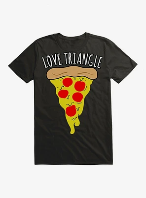 Love Triangle Pizza T-Shirt