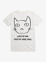 Love Me & Feed Cat T-Shirt