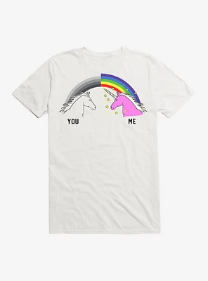 You Me Unicorn Rainbow T-Shirt