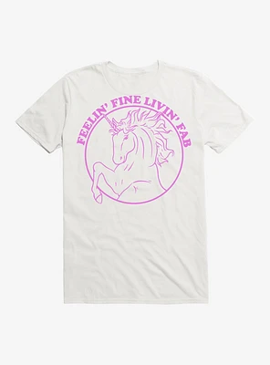 Livin Fab Unicorn T-Shirt