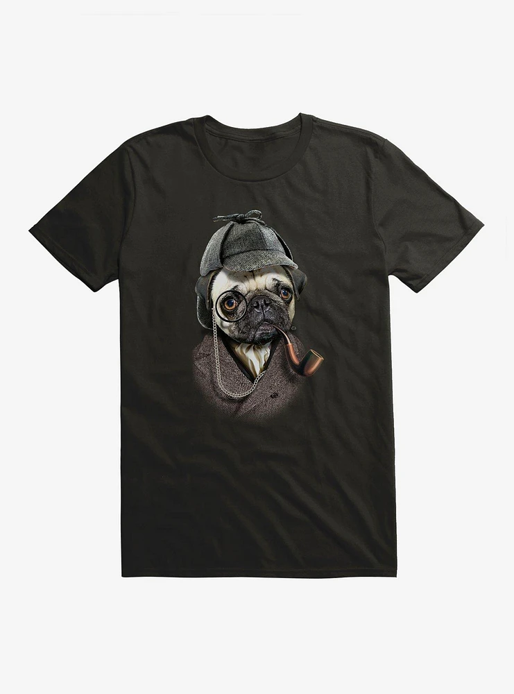 Sherlock Pugs T-Shirt