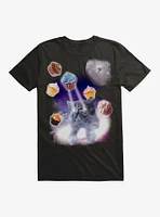 Galaxy Cupcakes Cat T-Shirt