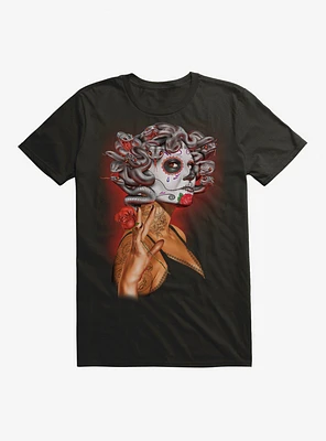 Medusa De Los Muertos T-Shirt