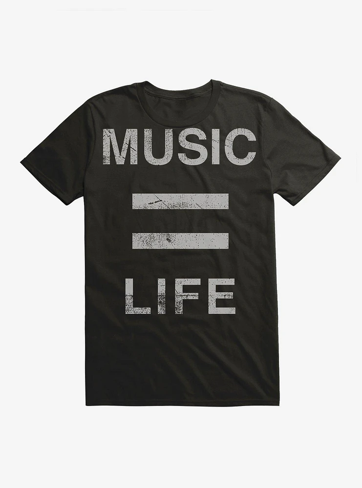 Music Equals Life T-Shirt