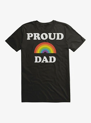 Pride Proud Rainbow Dad T-Shirt