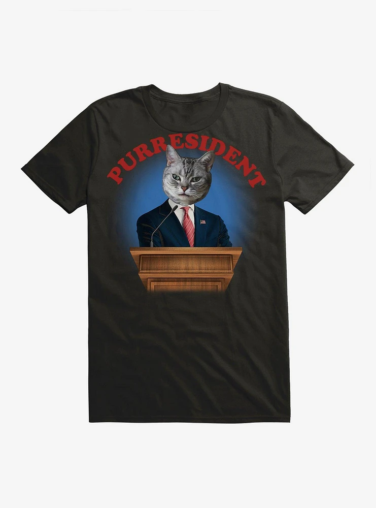 Purresident Cat T-Shirt