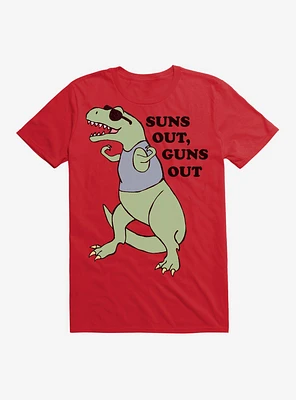 Sun's Out Guns Dinosaur T-Shirt