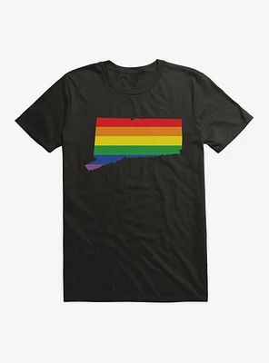 Pride State Flag Connecticut T-Shirt