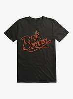 OK Boomer Neon Cursive Font T-Shirt