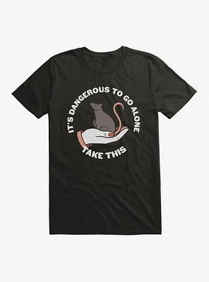 It's Dangerous To Go Alone Take This Rat T-Shirt