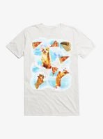 Corgi Pizza T-Shirt