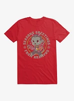 Season's Greetings From Krampus Chibi T-Shirt