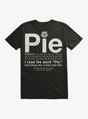 Supernatural Pie T-Shirt