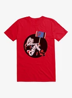 DC Comics Batman Harley Quinn Circle Photo T-Shirt