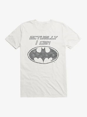 DC Comics Batgirl Actually I Can T-Shirt