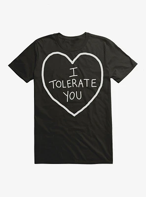 Valentine's I Tolerate You T-Shirt