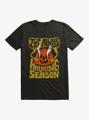 Scary Good It's Always Haunting Season Pumpkin T-Shirt