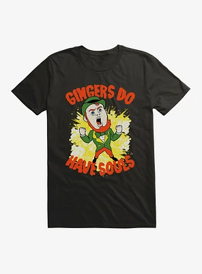 St Patrick's Day Ginger Do Have Souls T-Shirt