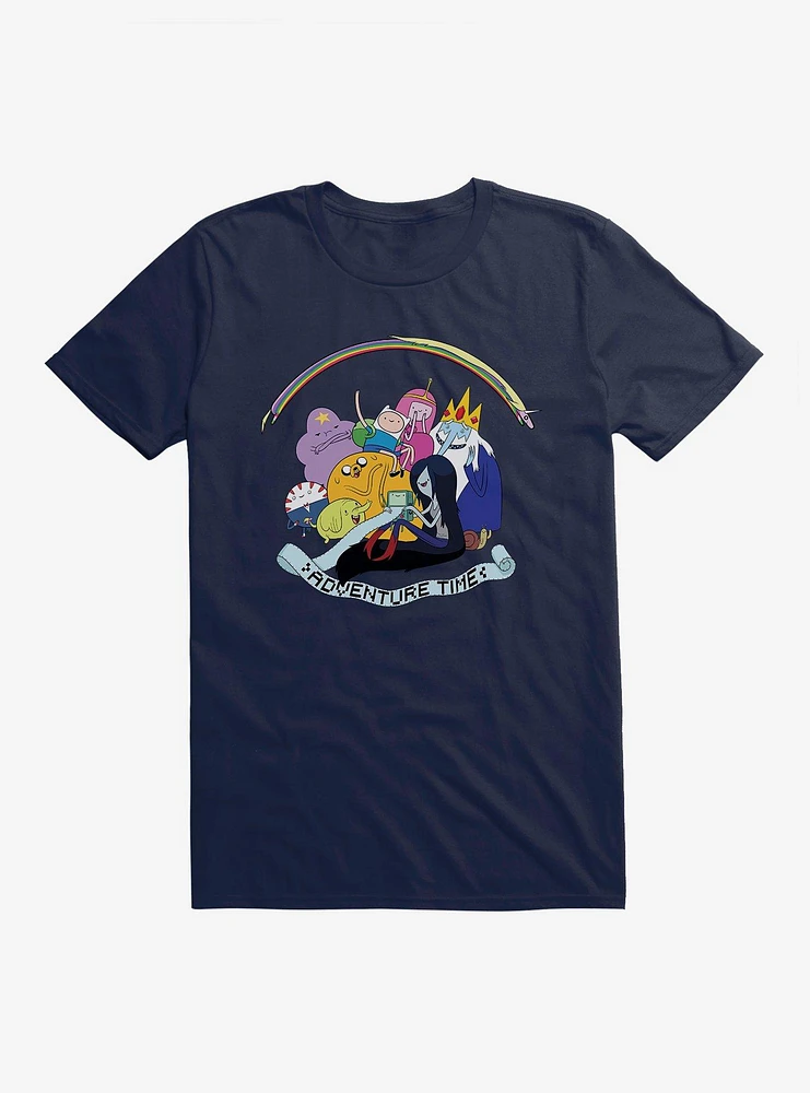 Adventure Time Group Smiling T-Shirt