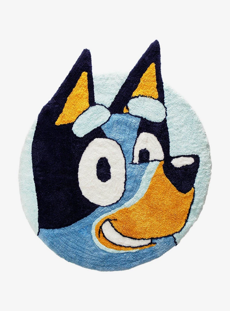 Bluey Figural Head Rug