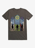 Supernatural Stained Glass Sam, Dean & Castiel T-Shirt