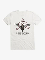 Supernatural Castiel Angel Seal T-Shirt