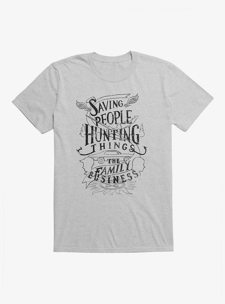 Supernatural The Family Business Motto T-Shirt