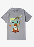 Shiba Inu Frog Hat T-Shirt By Minimo Illu