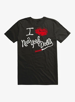 New York Dolls Lip Logo T-Shirt