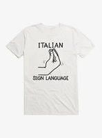 Italian sign Language T-Shirt