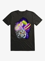 Cat & Macarons Galaxy T-Shirt