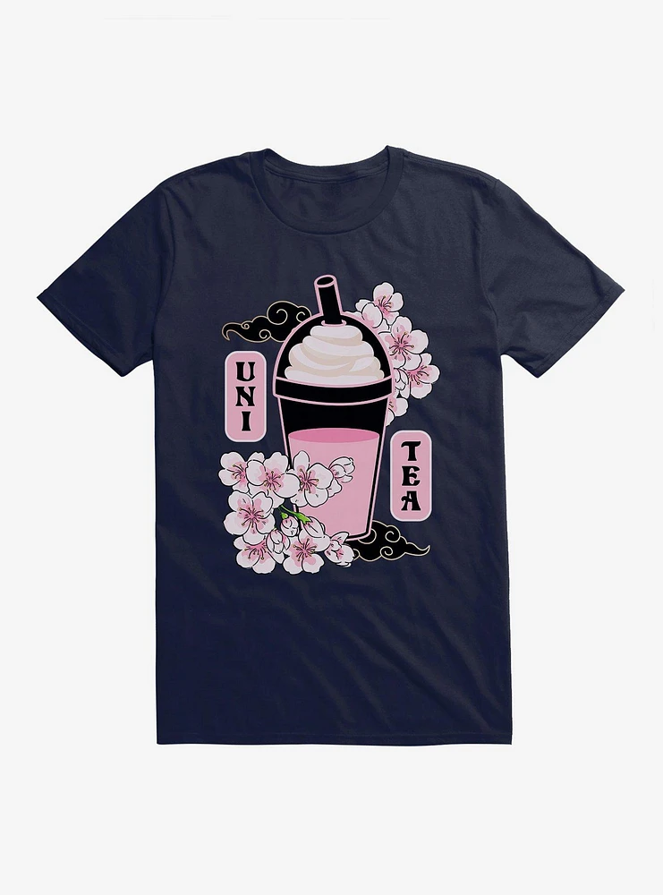 Uni Tea Cherry Blossom Boba T-Shirt