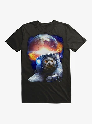 Astronaut Space Cat T-Shirt