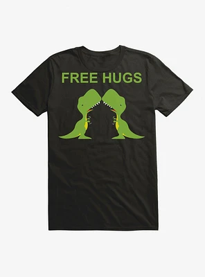 Free Hugs Dinosaur T-Shirt