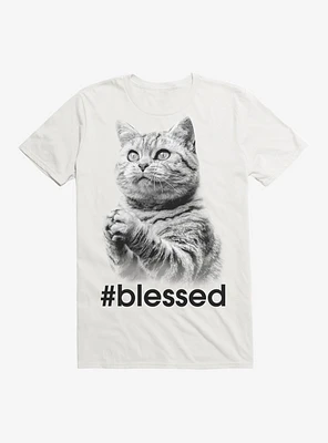 Hashtag Blessed Cat T-Shirt