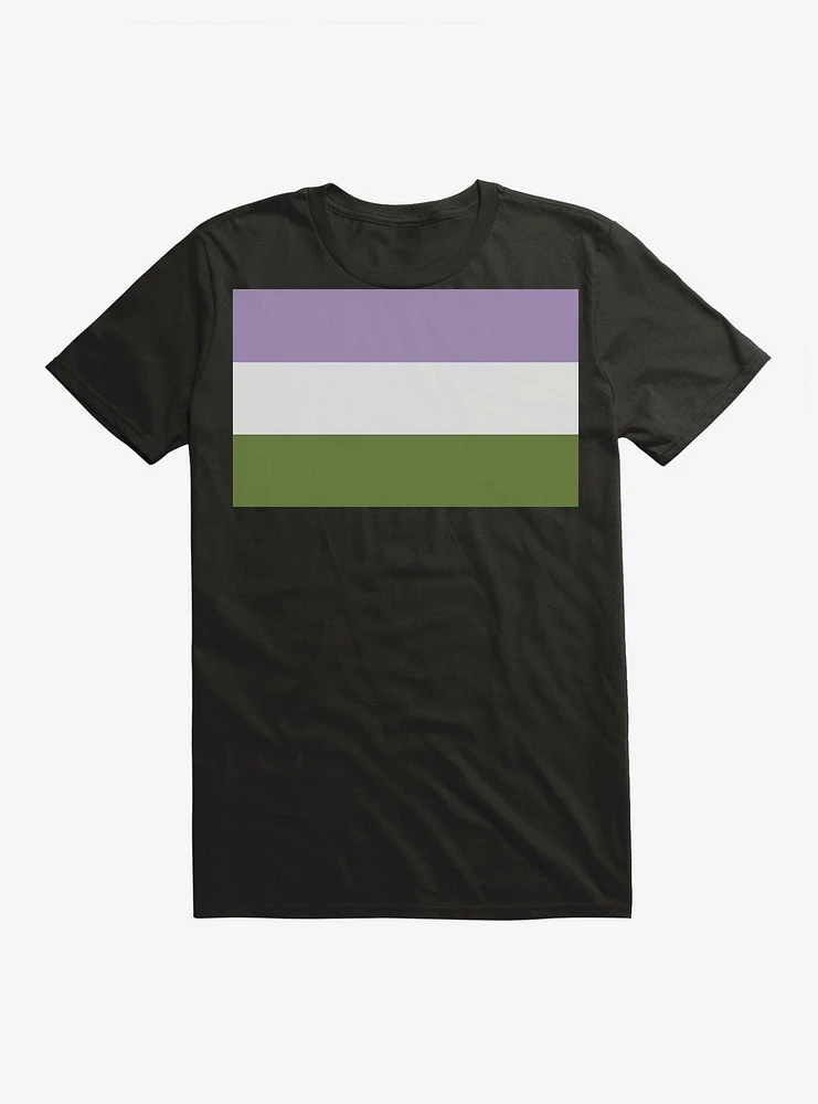 Pride Genderqueer Flag T-Shirt