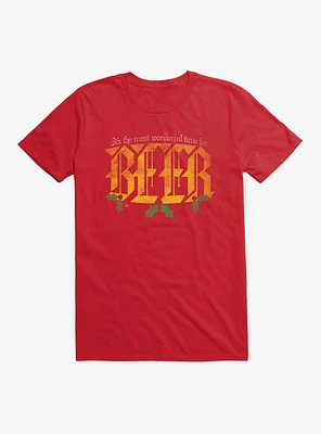 Wonderful Time For Beer T-Shirt