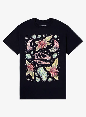 Dinosaur Fossil & Fauna T-Shirt By OMEGAFAUNA