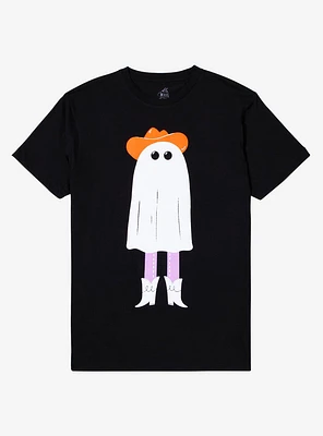 Ghost Cowboy T-Shirt By Ragmop & Goose