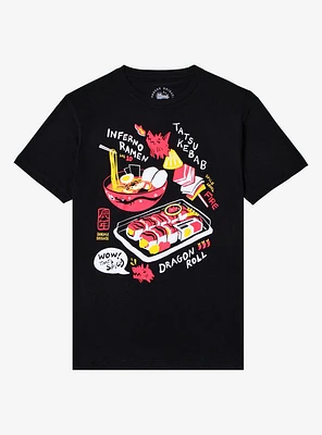 Spicy Foods T-Shirt By Bandage Brigade