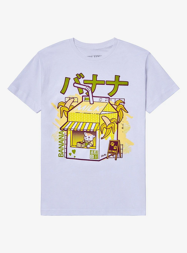 Banana Milk Stand T-Shirt By Fuji 08