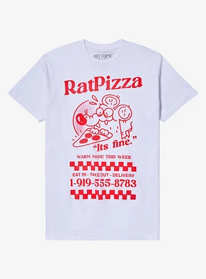 Rat Pizza T-Shirt By John Glass