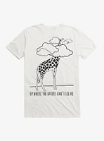 Haters Can't See Me Giraffe T-Shirt