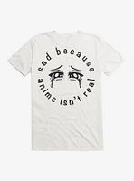 Anime Sad Eyes T-Shirt